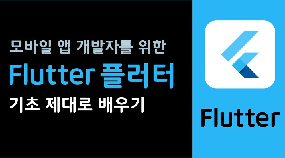 모바일 앱 개발자를 위한 Flutter 기초 배우기